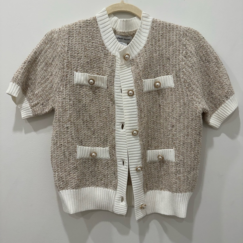 Knit cardigan
